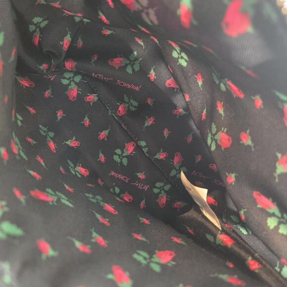 Betsey Johnson Striped Cat Cosmetic Wristlet Bag‎ - Picture 9 of 11